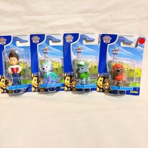 Paw Patrol Action 2” Figure Set - Ryder Everest Rocky Zuma